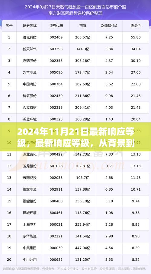 深度解析，2024年最新响应等级的背景、影响及在特定时代的地位