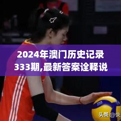 2024年澳门历史记录333期,最新答案诠释说明_DIY工具版TFD11.4
