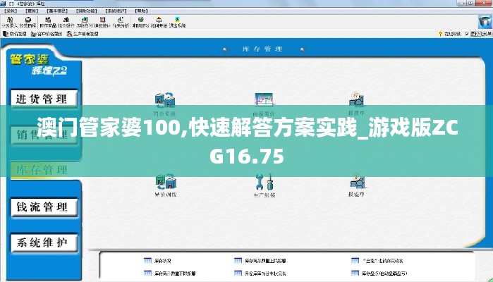 澳门管家婆100,快速解答方案实践_游戏版ZCG16.75