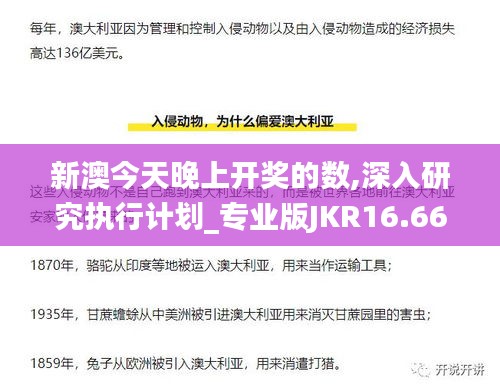 新澳今天晚上开奖的数,深入研究执行计划_专业版JKR16.66