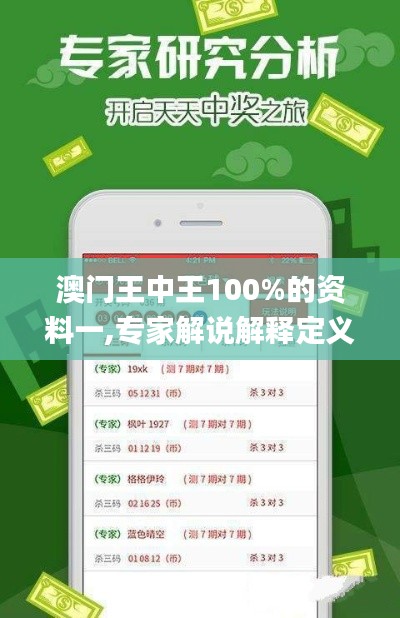 澳门王中王100%的资料一,专家解说解释定义_时尚版JMX16.1