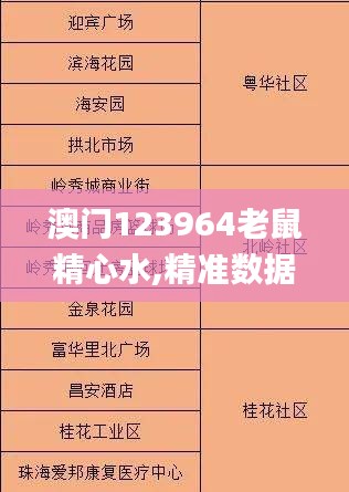 澳门123964老鼠精心水,精准数据评估_调整版GYC13.93