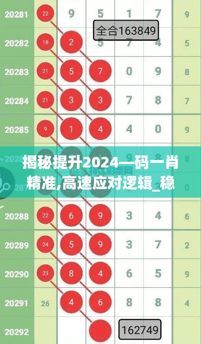 揭秘提升2024—码一肖精准,高速应对逻辑_稳定版BFB16.31