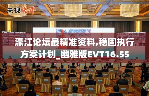 濠江论坛最精准资料,稳固执行方案计划_幽雅版EVT16.55