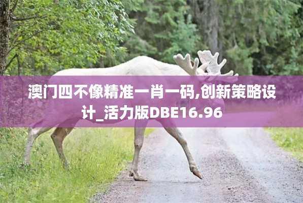 澳门四不像精准一肖一码,创新策略设计_活力版DBE16.96