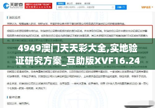 4949澳门天天彩大全,实地验证研究方案_互助版XVF16.24