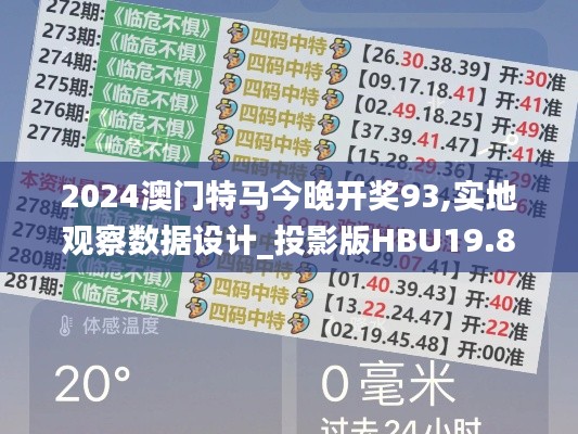 2024澳门特马今晚开奖93,实地观察数据设计_投影版HBU19.82