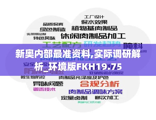 新奥内部最准资料,实际调研解析_环境版FKH19.75