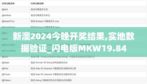 新澳2024今晚开奖结果,实地数据验证_闪电版MKW19.84