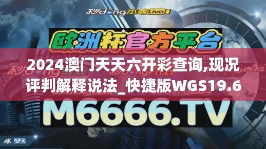 2024澳门天天六开彩查询,现况评判解释说法_快捷版WGS19.61