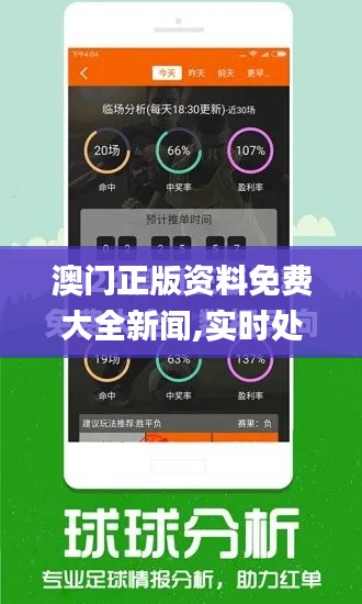 澳门正版资料免费大全新闻,实时处理解答计划_动感版ACS19.82