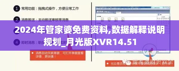 2024年管家婆免费资料,数据解释说明规划_月光版XVR14.51