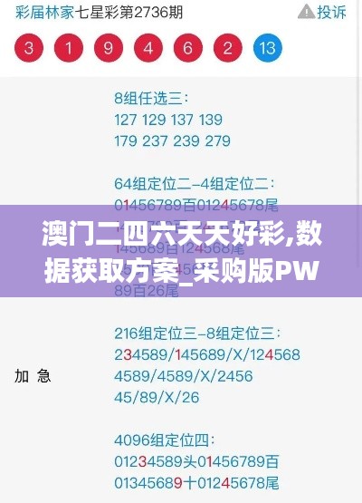 澳门二四六天天好彩,数据获取方案_采购版PWR14.69