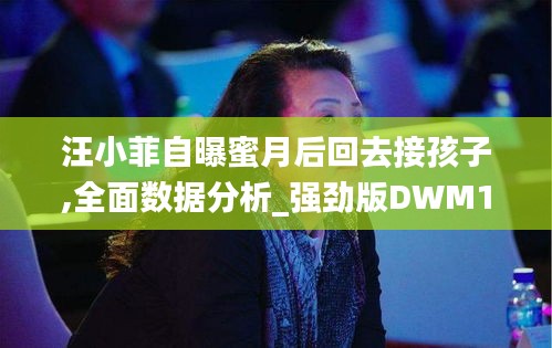 汪小菲自曝蜜月后回去接孩子,全面数据分析_强劲版DWM18.19