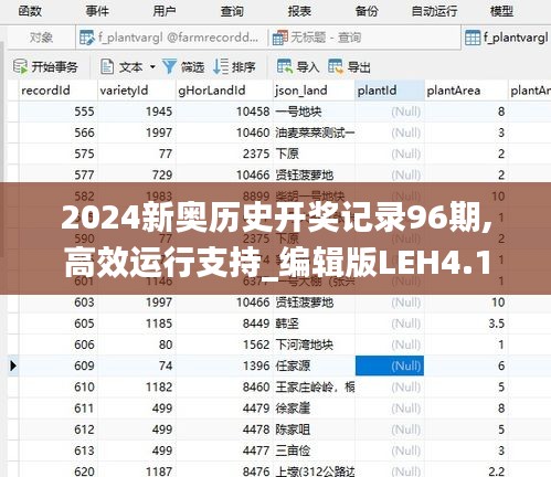 2024新奥历史开奖记录96期,高效运行支持_编辑版LEH4.1