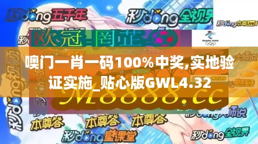 噢门一肖一码100%中奖,实地验证实施_贴心版GWL4.32
