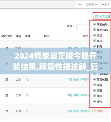 2024管家婆正版今晚开奖结果,释意性描述解_复兴版AEG4.26