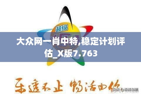 大众网一肖中特,稳定计划评估_X版7.763
