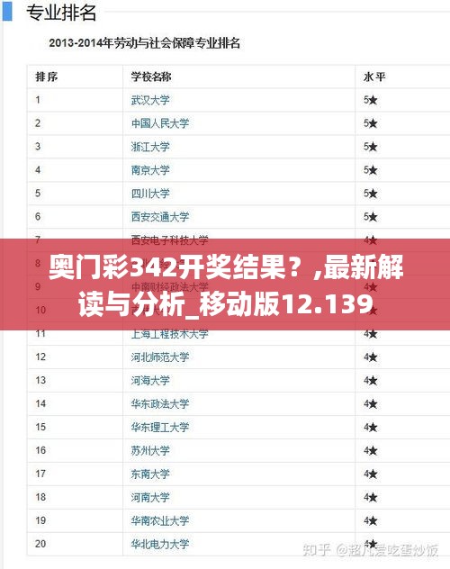 奥门彩342开奖结果？,最新解读与分析_移动版12.139