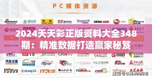 2024天天彩正版资料大全348期：精准数据打造赢家秘笈