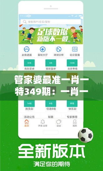 管家婆最准一肖一特349期：一肖一特的智慧结晶