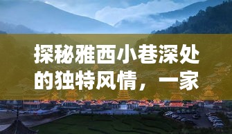 探秘雅西小巷深处的独特风情，隐藏于实时路况下的特色小店之旅