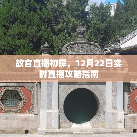 故宫直播初探，12月22日实时直播攻略全解析