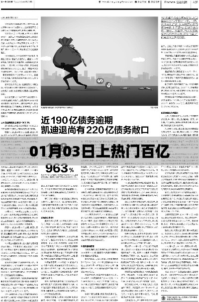 百亿热门背后的秘密，揭秘成功背后的故事 01月03日