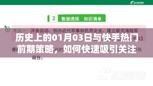 快手热门前期策略，揭秘历史日期背后的快速吸粉秘籍
