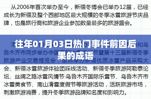 历年一月初三大事记，成语解读前因后果