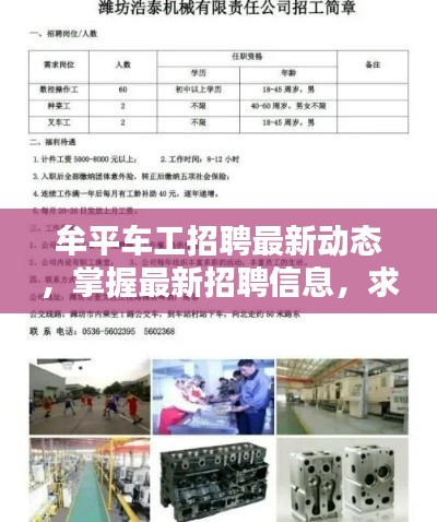 牟平车工招聘最新动态，掌握最新招聘信息，求职不迷路