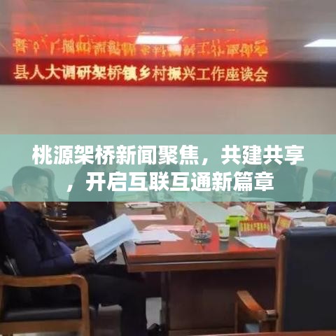 桃源架桥新闻聚焦，共建共享，开启互联互通新篇章