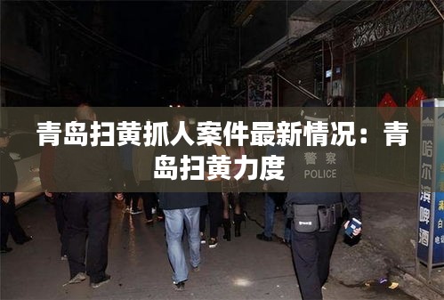 青岛扫黄抓人案件最新情况：青岛扫黄力度 