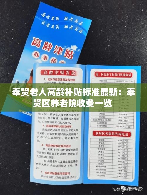 奉贤老人高龄补贴标准最新：奉贤区养老院收费一览 