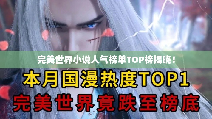 完美世界小说人气榜单TOP榜揭晓！