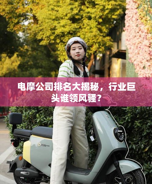电摩公司排名大揭秘，行业巨头谁领风骚？