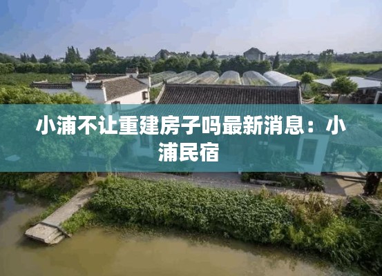 小浦不让重建房子吗最新消息：小浦民宿 