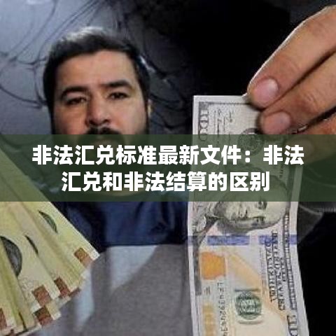 非法汇兑标准最新文件：非法汇兑和非法结算的区别 