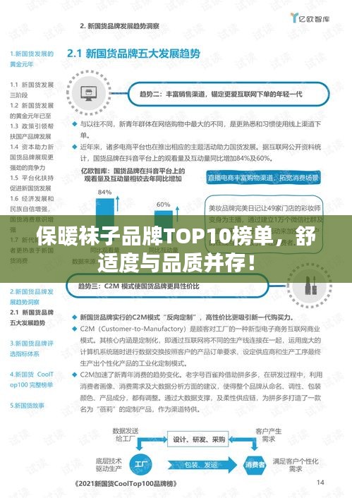 保暖袜子品牌TOP10榜单，舒适度与品质并存！