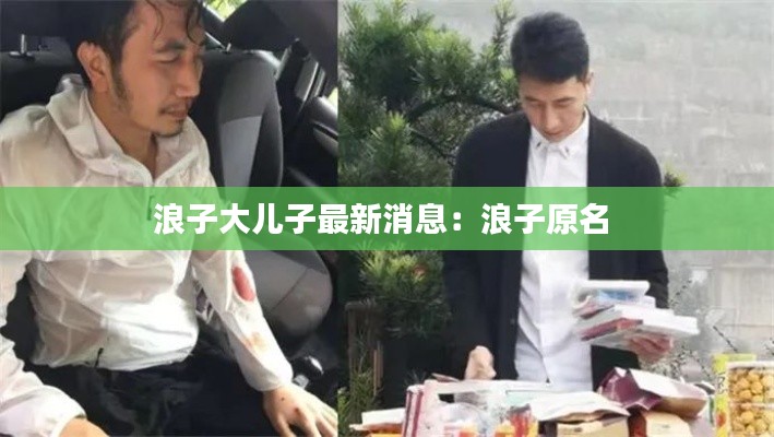 浪子大儿子最新消息：浪子原名 
