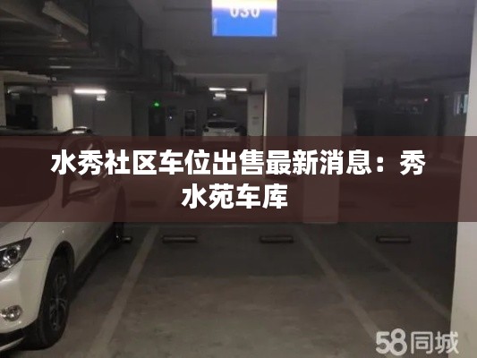 水秀社区车位出售最新消息：秀水苑车库 