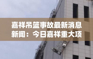 嘉祥吊篮事故最新消息新闻：今日嘉祥重大项目 