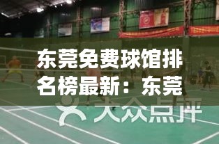 东莞免费球馆排名榜最新：东莞网红球场 