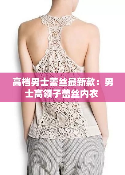 高档男士蕾丝最新款：男士高领子蕾丝内衣 