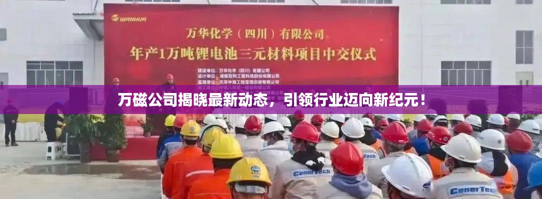 万磁公司揭晓最新动态，引领行业迈向新纪元！