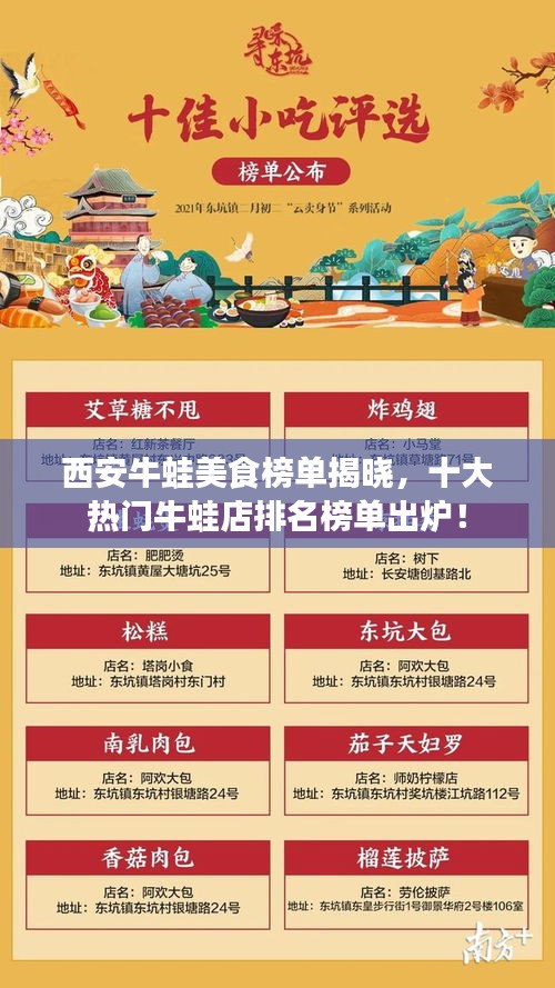 西安牛蛙美食榜单揭晓，十大热门牛蛙店排名榜单出炉！