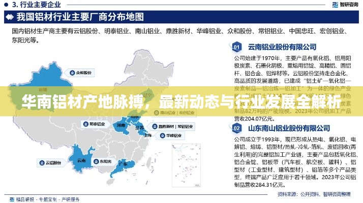 华南铝材产地脉搏，最新动态与行业发展全解析