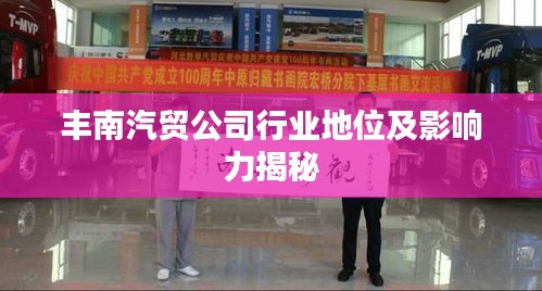 丰南汽贸公司行业地位及影响力揭秘