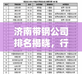 济南带钢公司排名揭晓，行业影响力榜单及企业实力解析