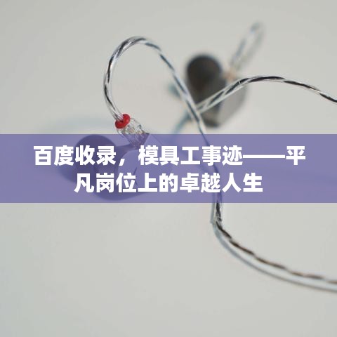 百度收录，模具工事迹——平凡岗位上的卓越人生